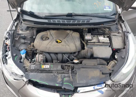 2016 Hyundai Elantra Se из США, поврежденный, VIN 5NPDH4AE6GH773239